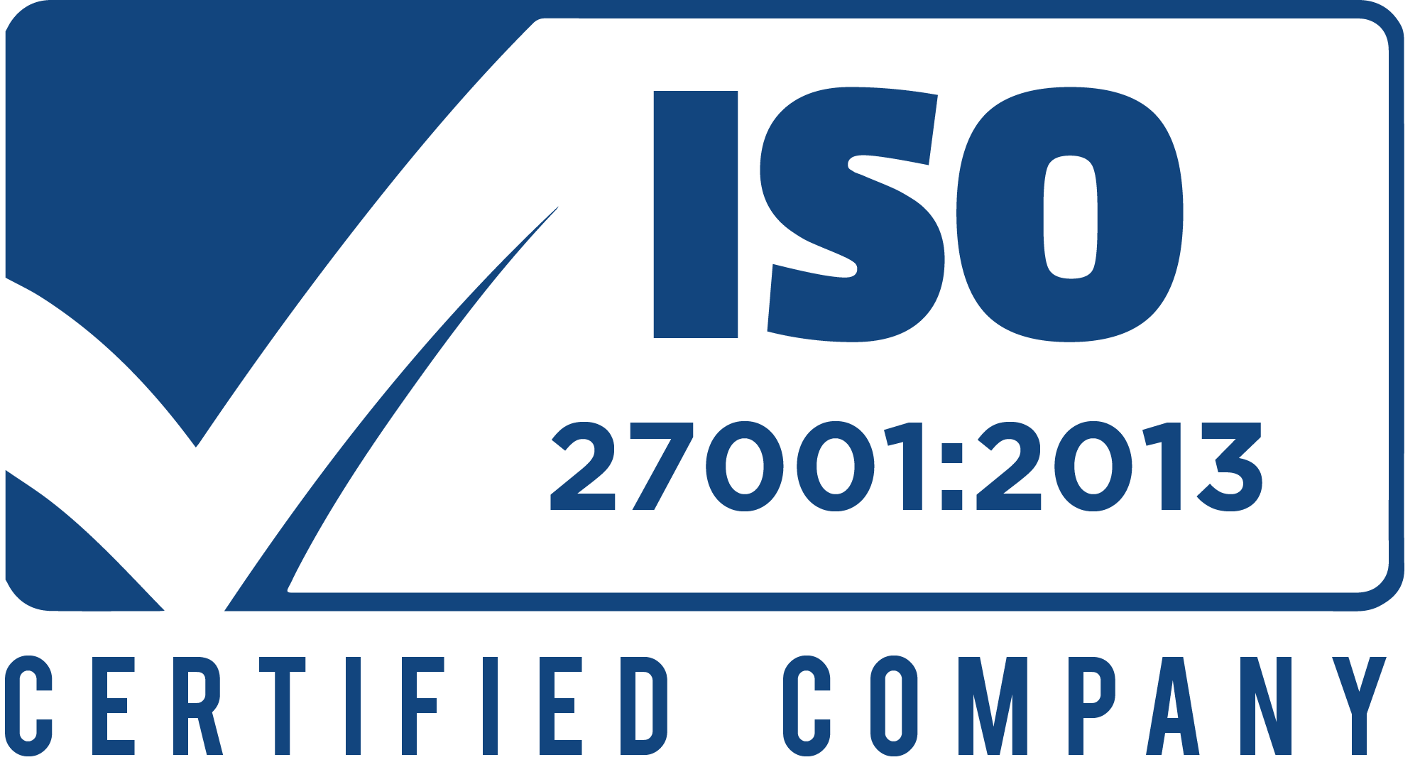 ISO 27001 Certified Company